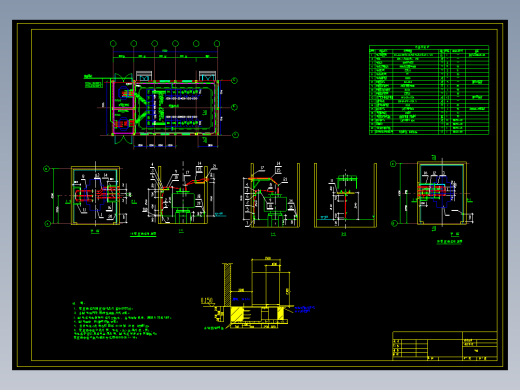 某氟制品厂高压变电所及配电系统设计含8张CAD图