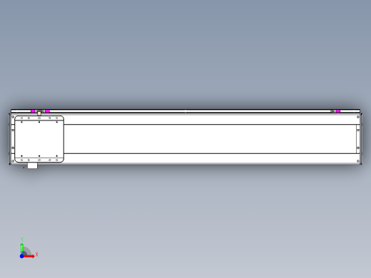 威洛博LC系列3d模型模组LC22H2Y-S1250前视缩略图