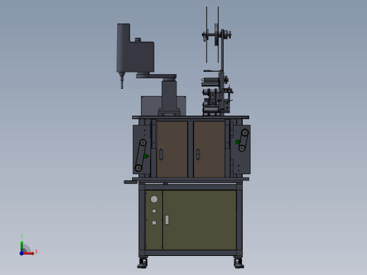 苹果电子产品用的贴标机前视缩略图