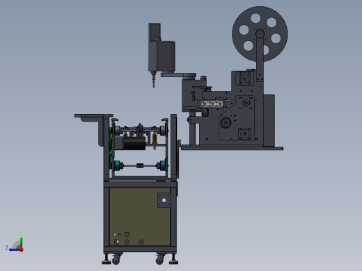 苹果电子产品用的贴标机右视缩略图