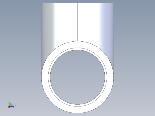 聚氯乙烯配件01-Sch80_Tee_SxSxS_801-015_1.5in左视缩略图