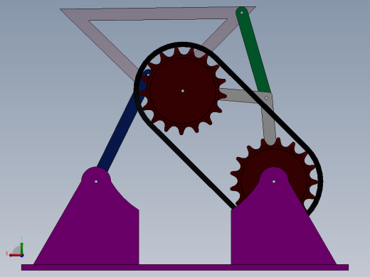 Q403-直线引导机构设计及运动仿真【三维SolidWorks】后视缩略图