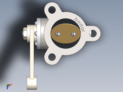蝶阀4俯视缩略图