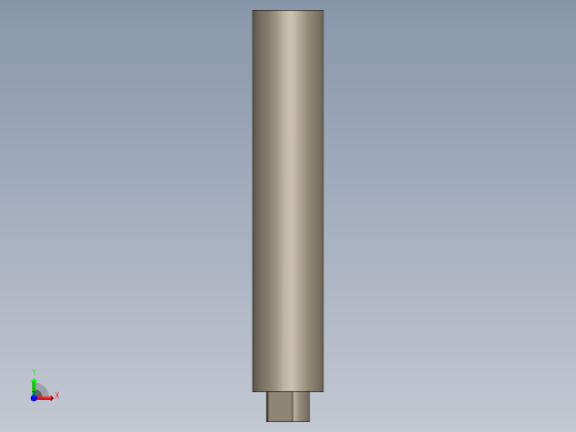 9毫米消声器和闪光掩蔽器前视缩略图