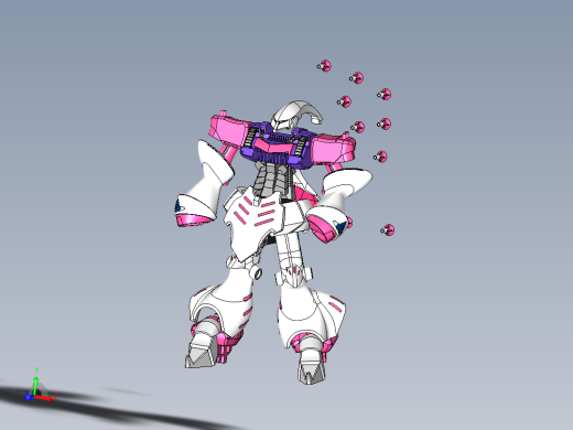 AMX-004 Qubeley变形金刚