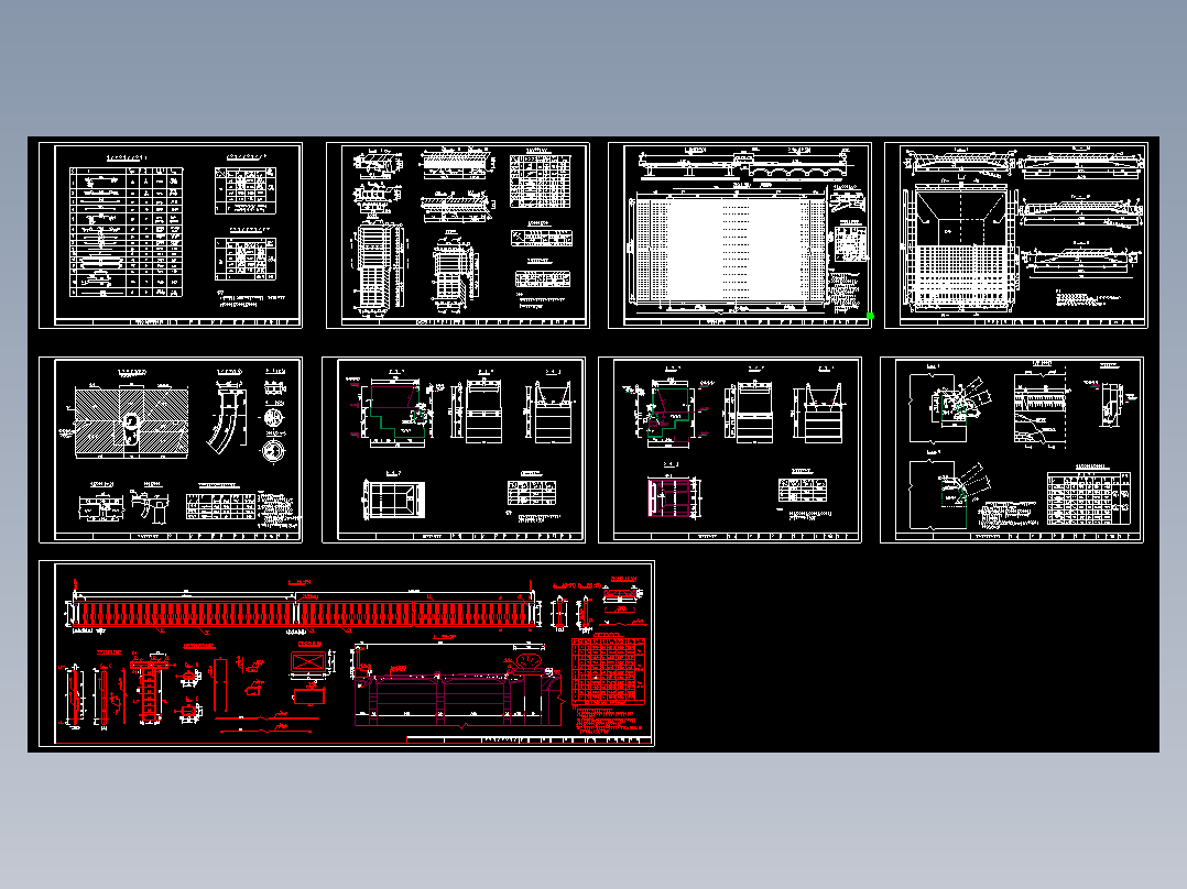 预应力刚架拱桥桥梁设计图