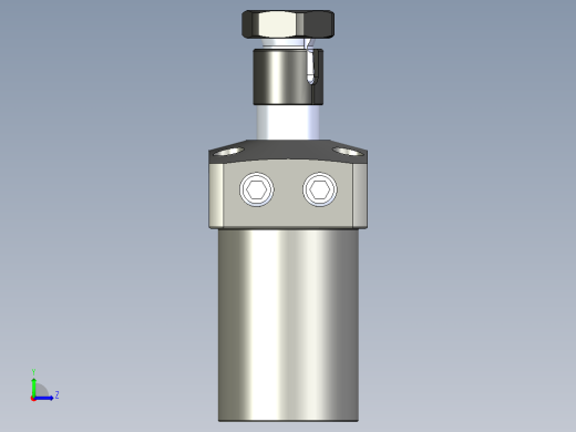 KOSMEKLHS0400-GR-Y45多系列多零件图纸模型左视缩略图
