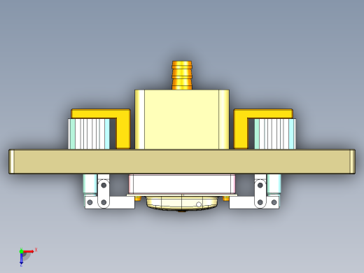X8-笔记本CNC工装夹具三维模型CNC1-1028俯视缩略图