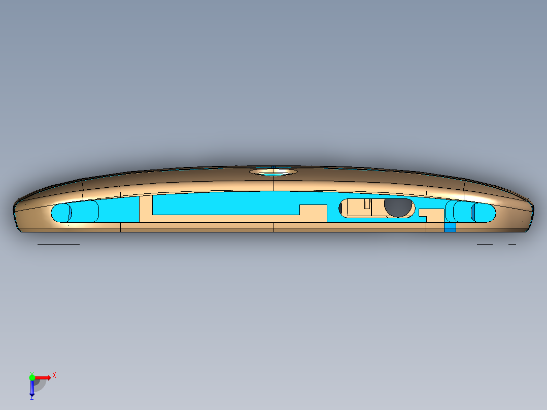 x8-笔记本CNC工装夹具三维模型cnc5俯视图