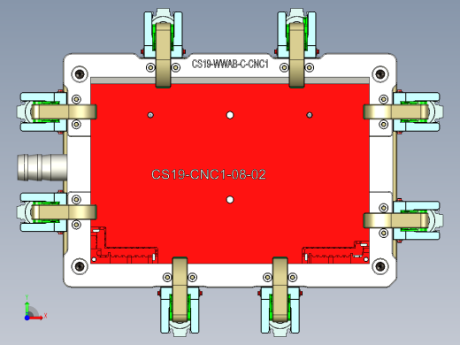 CS19-WWAB-C-CNC1笔记本CNC工装夹具三维模型-180803前视缩略图