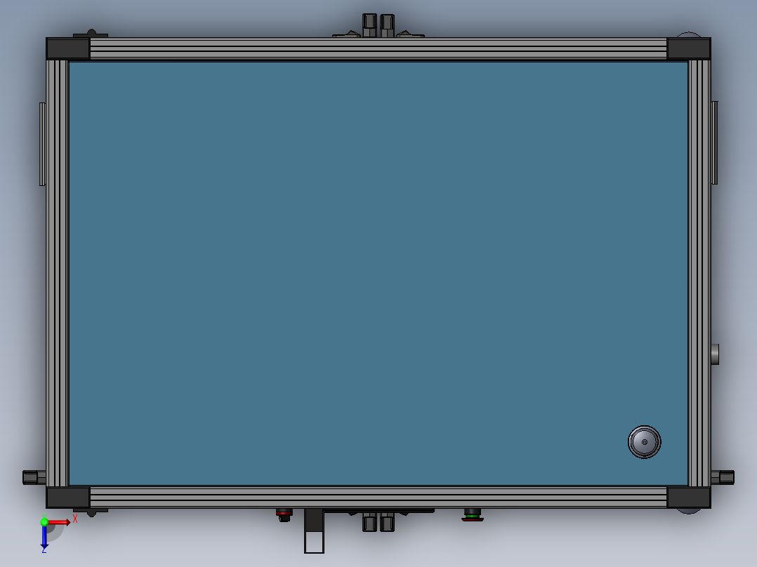 O型圈自动组装机俯视图