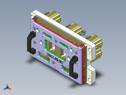 EDB41-C笔记本CNC工装夹具三维模型-JP版-CNC7-181204