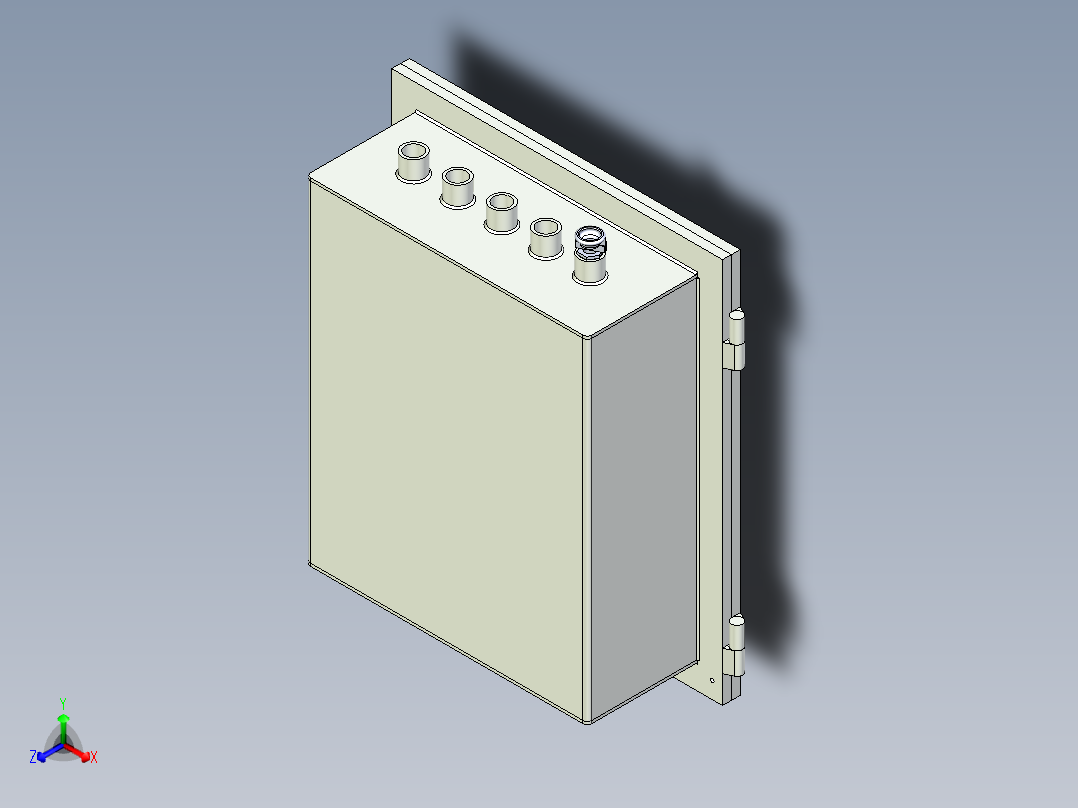 带可视窗的防爆箱
