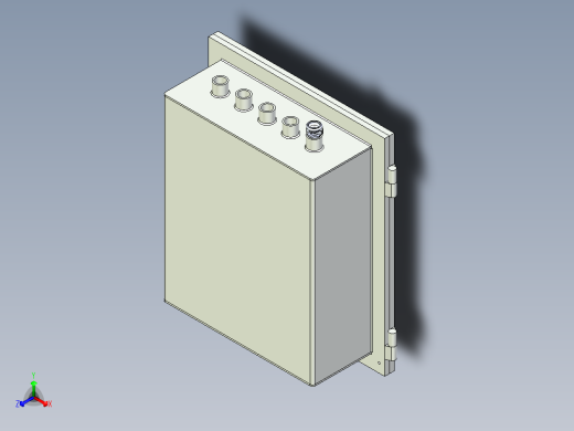 带可视窗的防爆箱