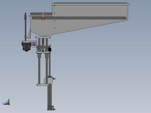 适用棒类的推板式供料机构右视缩略图