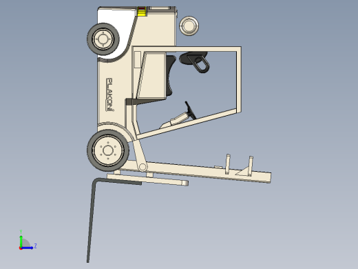 叉车、 2.5吨 叉车 SW STP左视缩略图