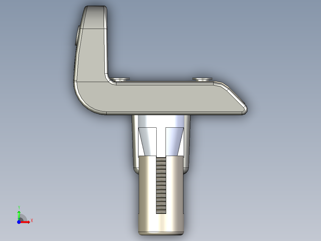 插入式不锈钢保持器 SFKI-QF30前视图