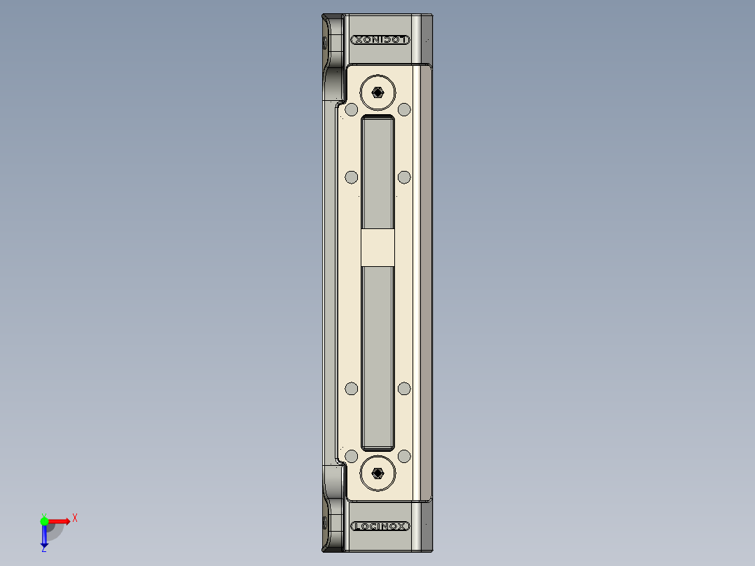 插入式不锈钢保持器 SFKI-QF30俯视图