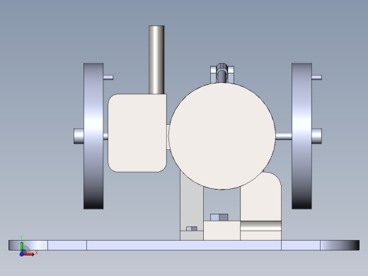 蒸汽机horizontal-steam-engine-6832-模型格式为 sw前视缩略图