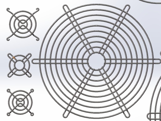 风扇防护网罩 17款缩略图
