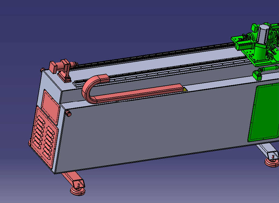 弯管机_3D图纸