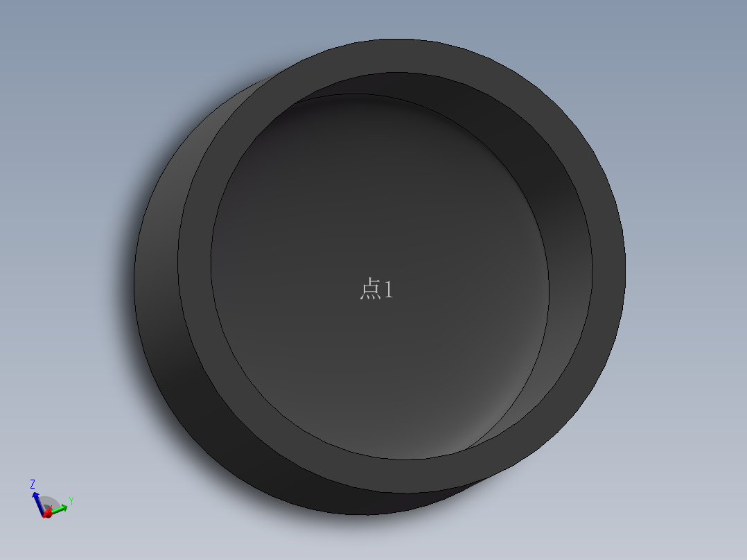 U-PVC CAP DN65主视图