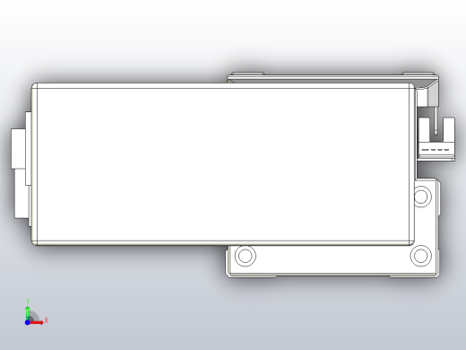 滚珠丝杠直线轴内置导轨TPA-GCR-80-1610C-L350-MR-M40-N3前视缩略图