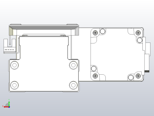 滚珠丝杠直线轴内置导轨TPA-GCR-80-1610C-L350-MR-M40-N3后视缩略图