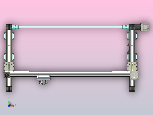 三轴抓取机构前视缩略图