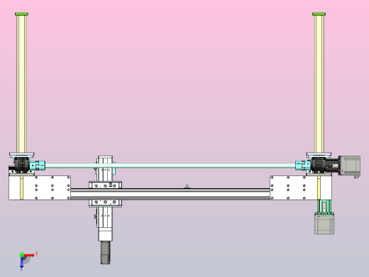三轴抓取机构俯视缩略图
