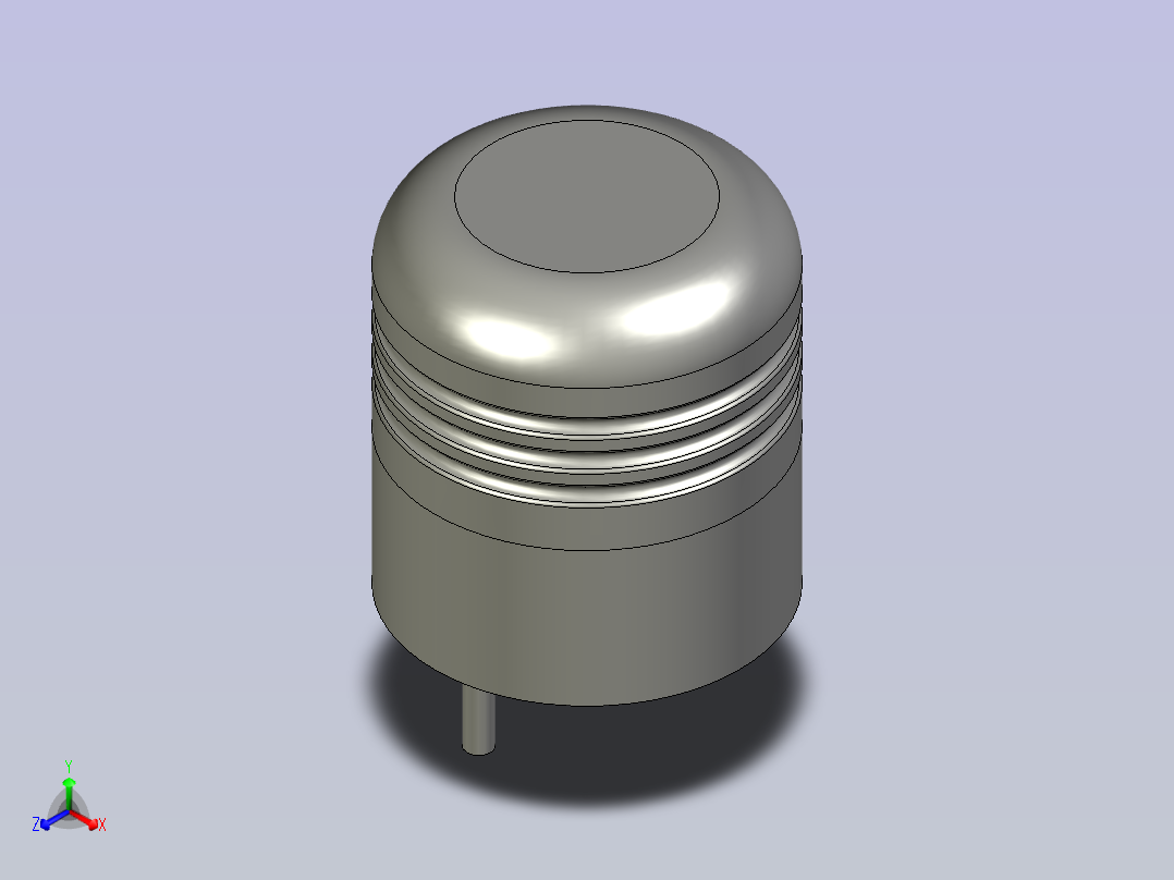 报警指示灯500224V主视图