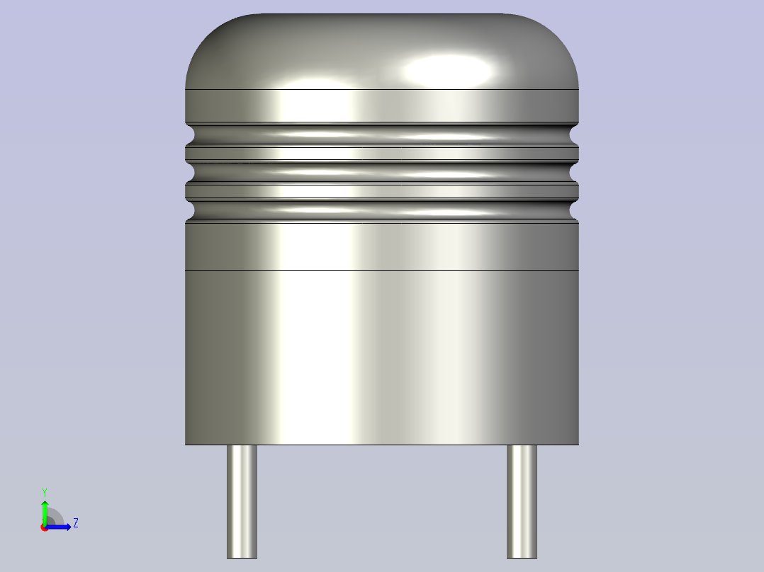 报警指示灯500224V左视图