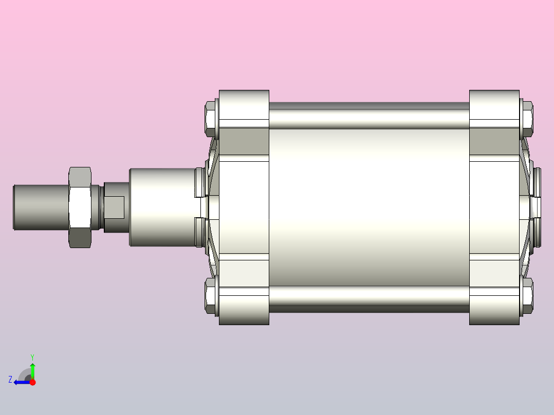 FESTO气缸DSBG-160-80-P-N3---_0_右视图