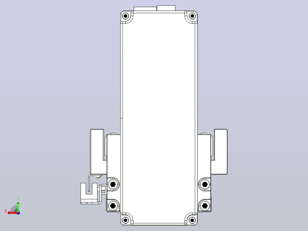 钢基模组TPA-KNR-8610C-640A1-MU-H0S2后视图