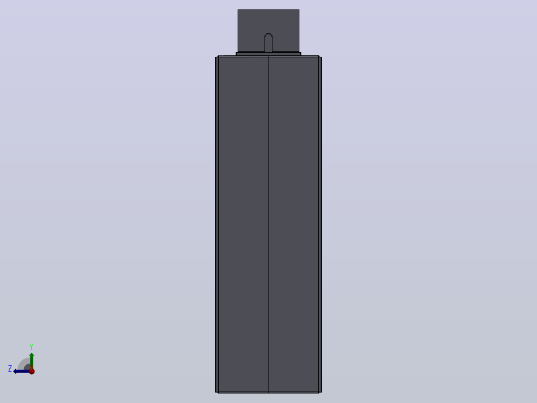 CJH(BH)-0.66系列保护型（P型）电流互感器[CJH(BH)-0.66-170×100Ⅱ-P]右视图