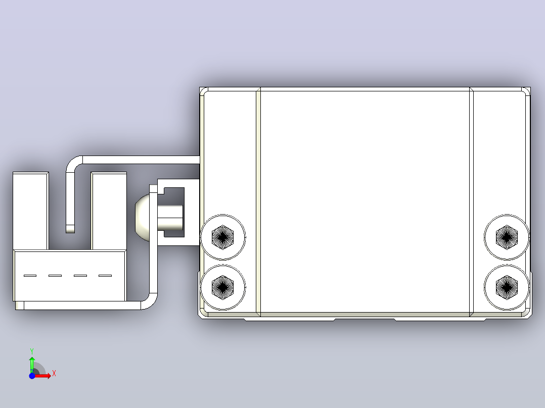 钢基模组TPA-KSR-4002C-200A1-M-H0S2前视图