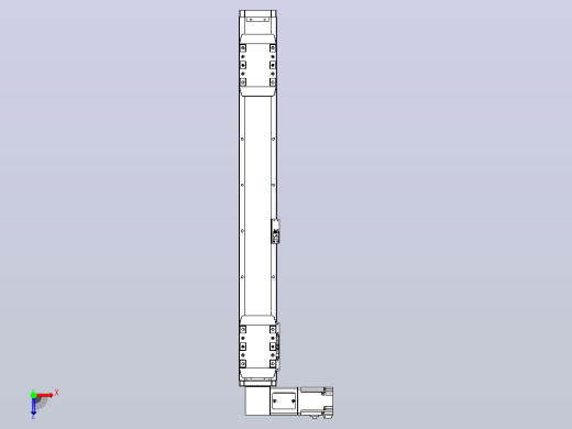 皮带直线轴双滑块型TPA-GCBS-80-P60-L225-DL-M20-N3俯视缩略图