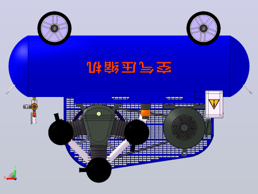 空气压缩机后视缩略图