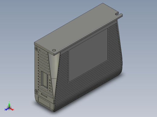 数字步进电机与驱动器DM3C-EC556_3D模型
