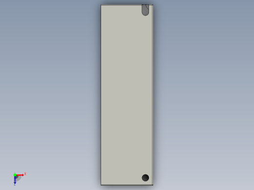 数字步进电机与驱动器DM3C-EC556_3D模型俯视缩略图
