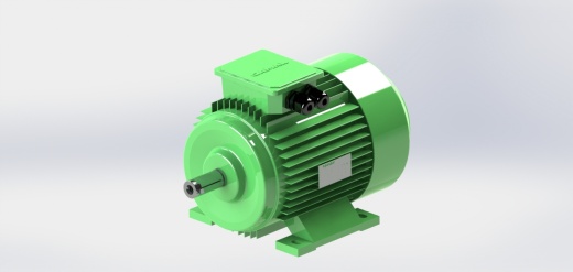 4KW 1500 rpm 三相 Gamak 电动机缩略图