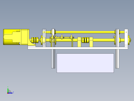 自动宽度切换机构左视缩略图