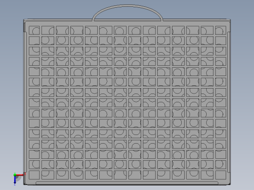 不锈钢钣金烧烤架俯视缩略图
