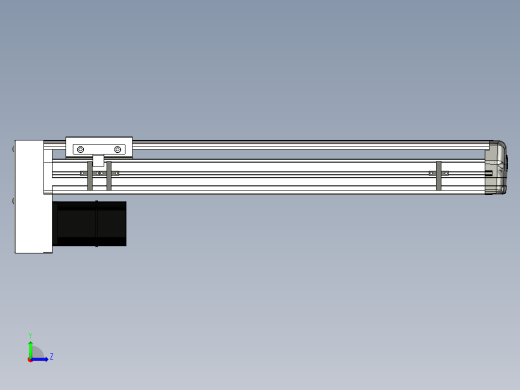 Toyo东佑达直线模组-ETH13-450-BM-200W左视缩略图