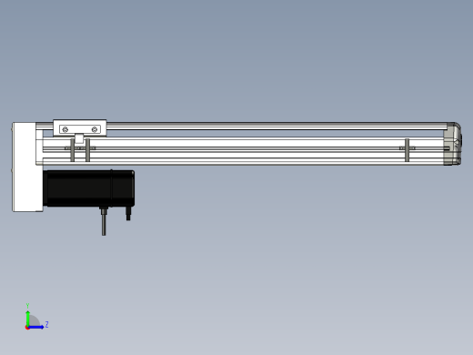 Toyo东佑达直线模组-ETH13-550-BM-400W+煞車左视缩略图