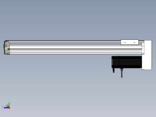 Toyo东佑达直线模组-ETH13-550-BM-400W+煞車右视缩略图