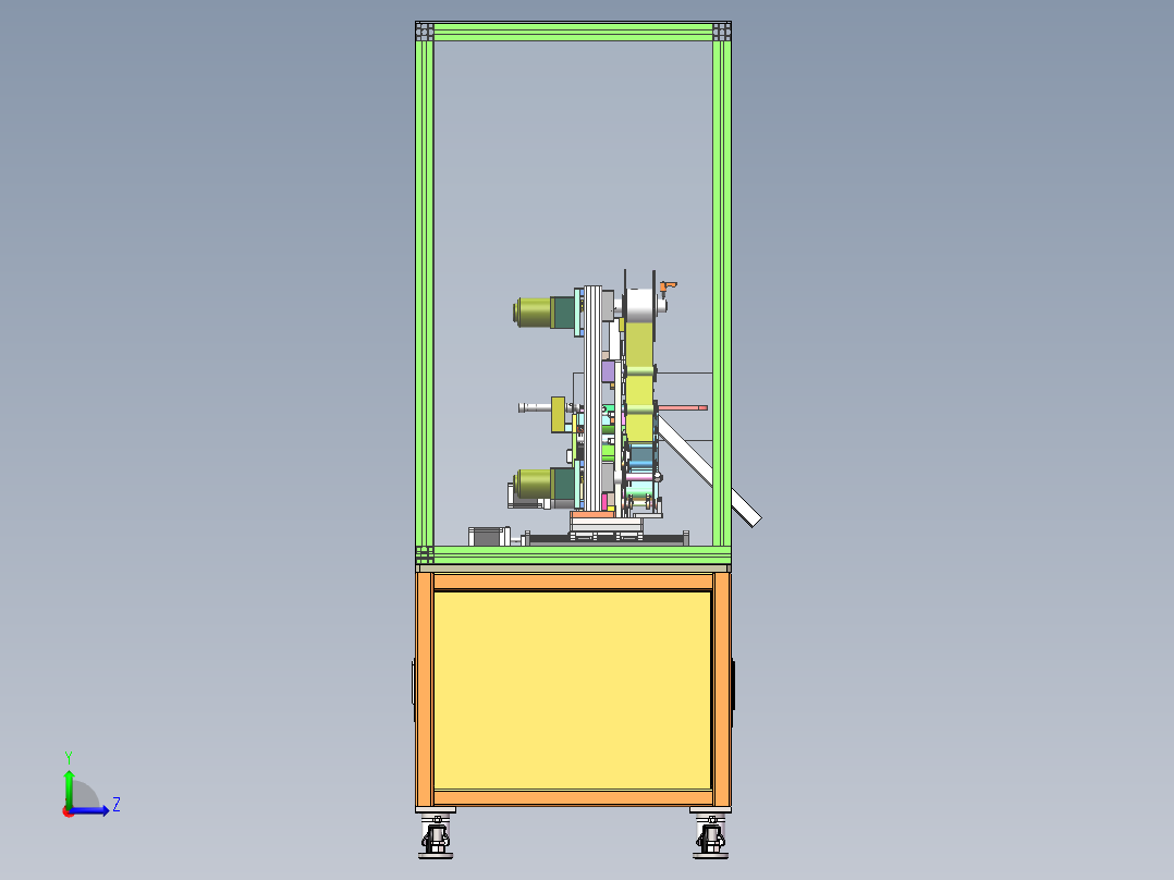 2022.09月-TYG自动贴标机sw18可编辑左视图