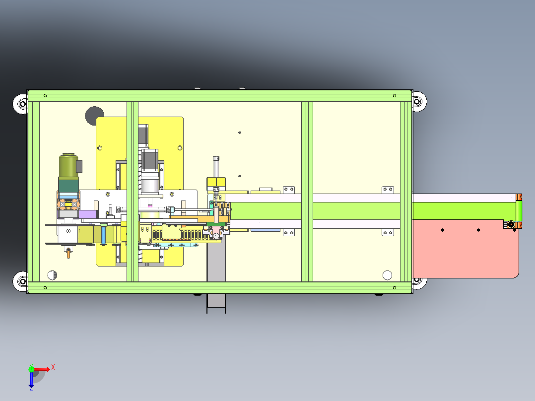 2022.09月-TYG自动贴标机sw18可编辑俯视图