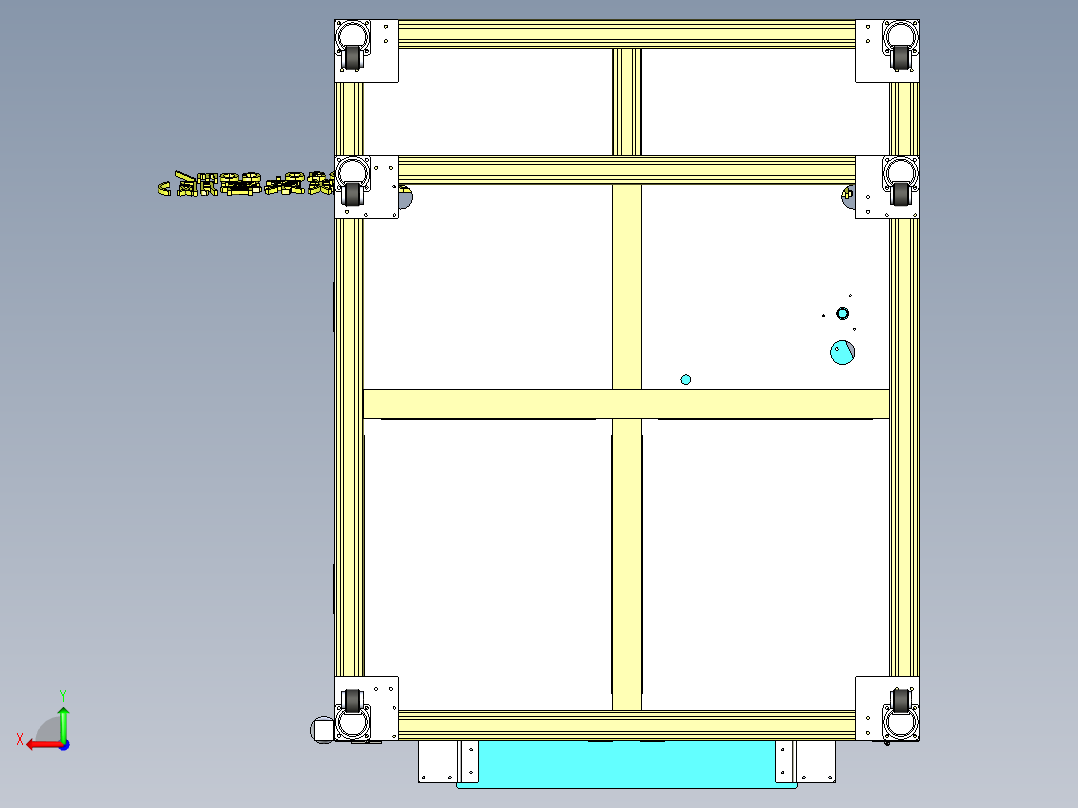 A2_两轴研磨机、抛光机后视图