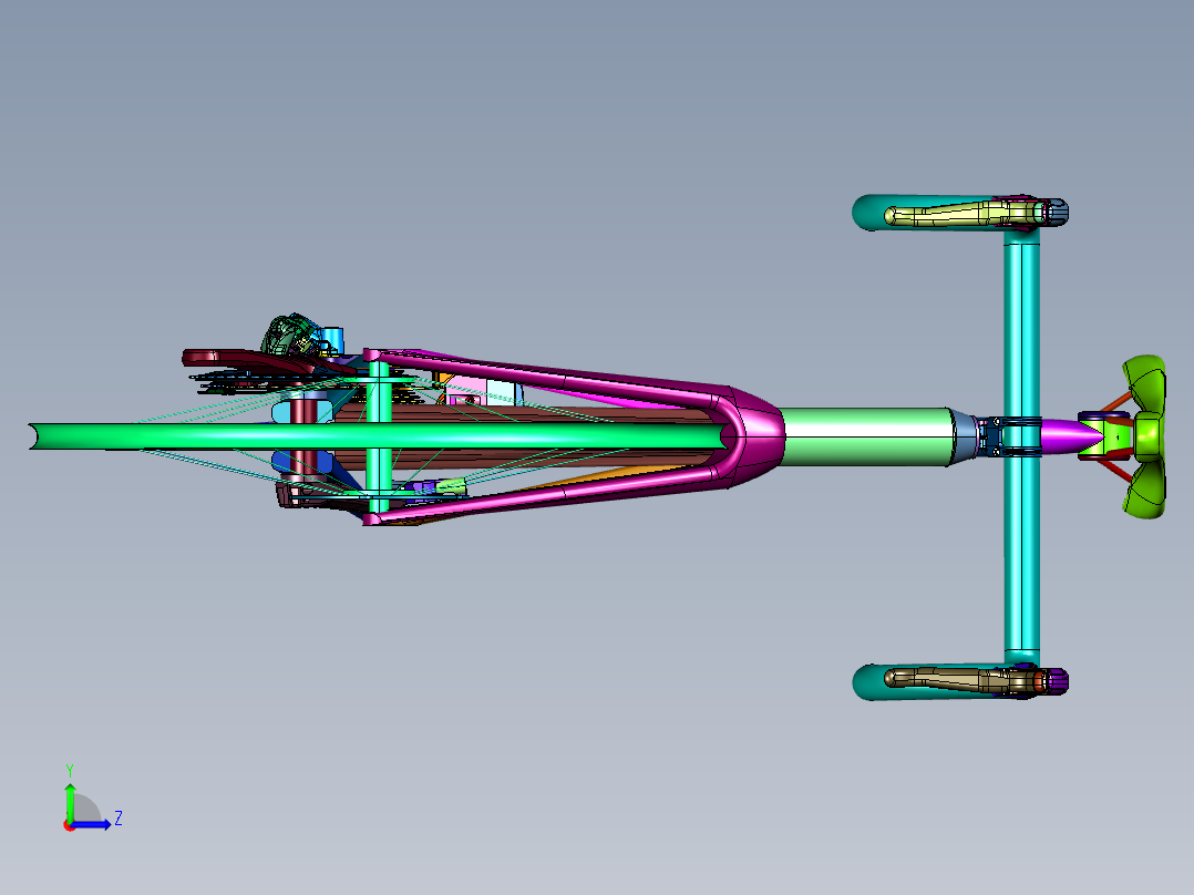 梅花经典顶级车架COLNAGO C64左视图